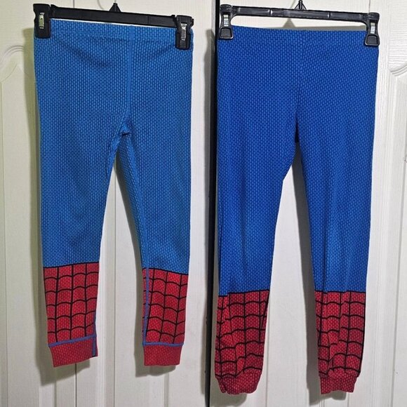Disney Store Marvel Spider-Man PJ Pals Pajamas Lot Spiderman Costume Kids 7 8 - Picture 5 of 9